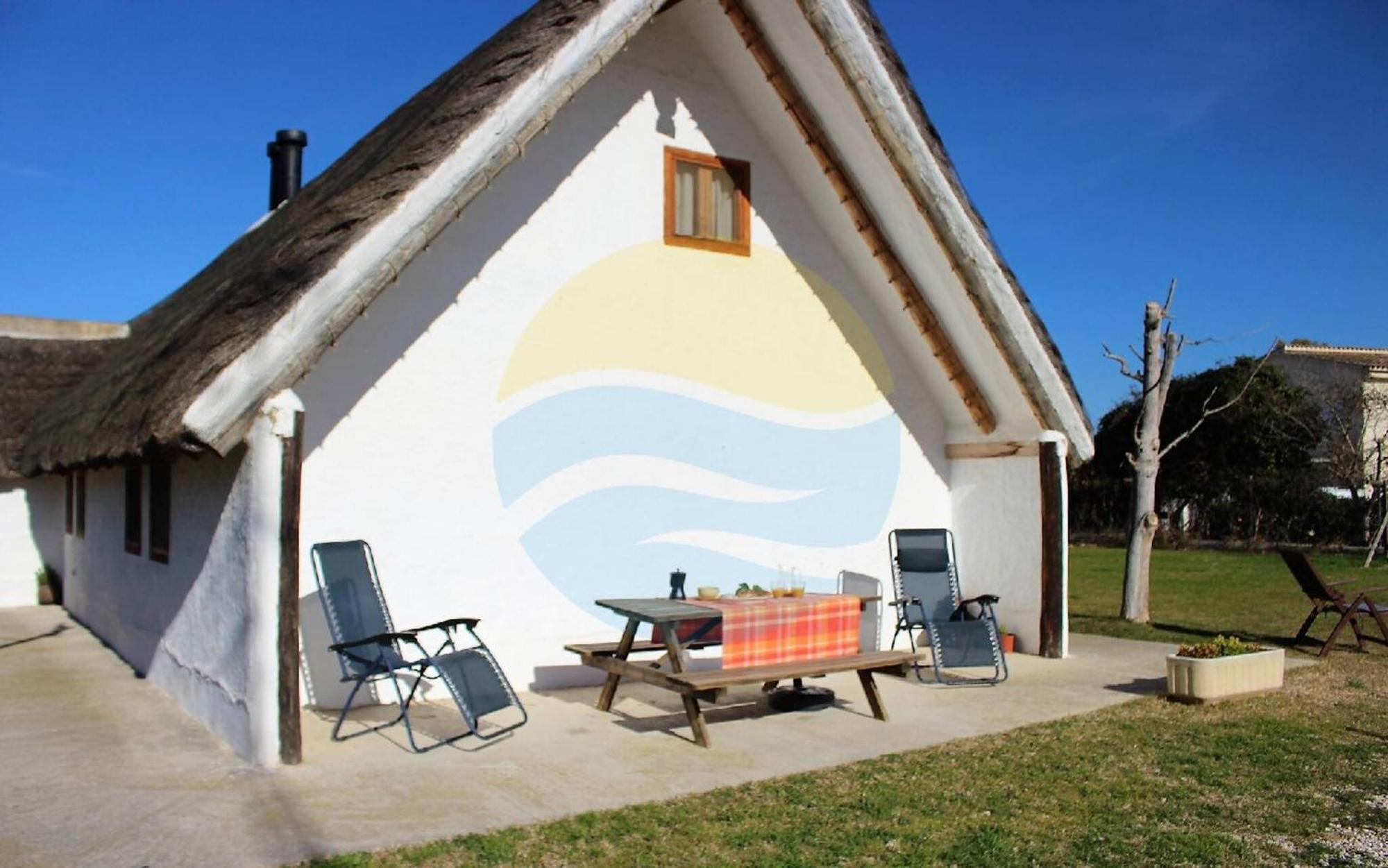 Villa Barraca típica del Delta, con piscina, jardín y barbacoa Sant Jaume d'Enveja Exterior foto