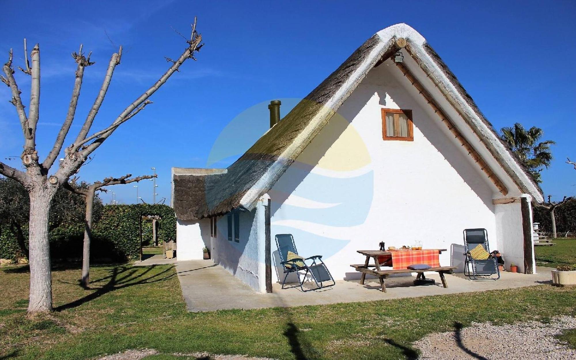 Villa Barraca típica del Delta, con piscina, jardín y barbacoa Sant Jaume d'Enveja Exterior foto