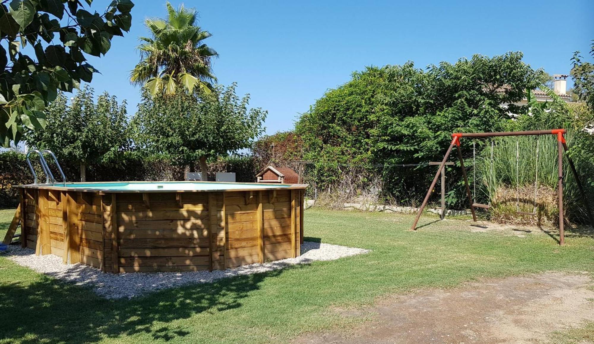 Villa Barraca típica del Delta, con piscina, jardín y barbacoa Sant Jaume d'Enveja Exterior foto