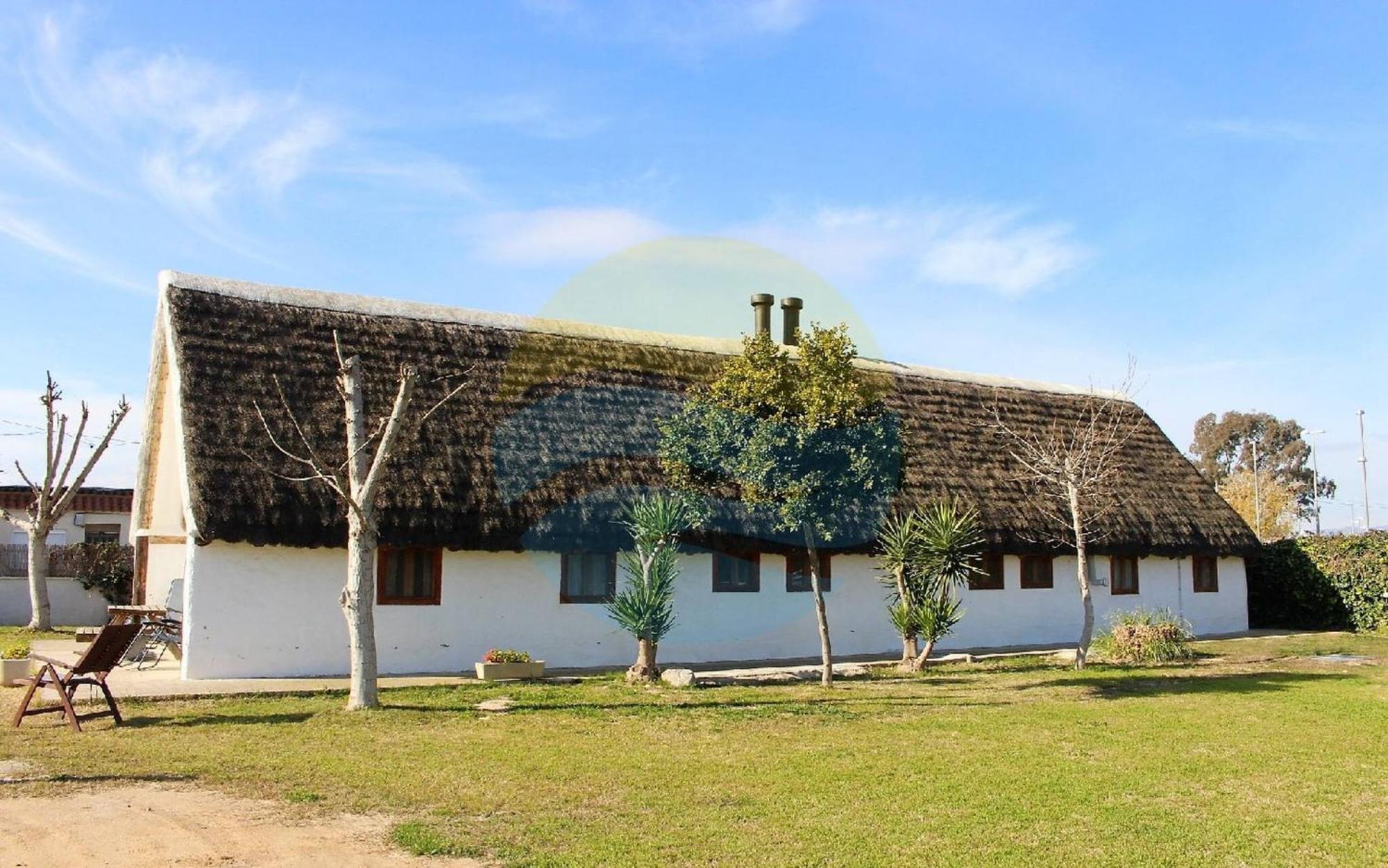 Villa Barraca típica del Delta, con piscina, jardín y barbacoa Sant Jaume d'Enveja Exterior foto