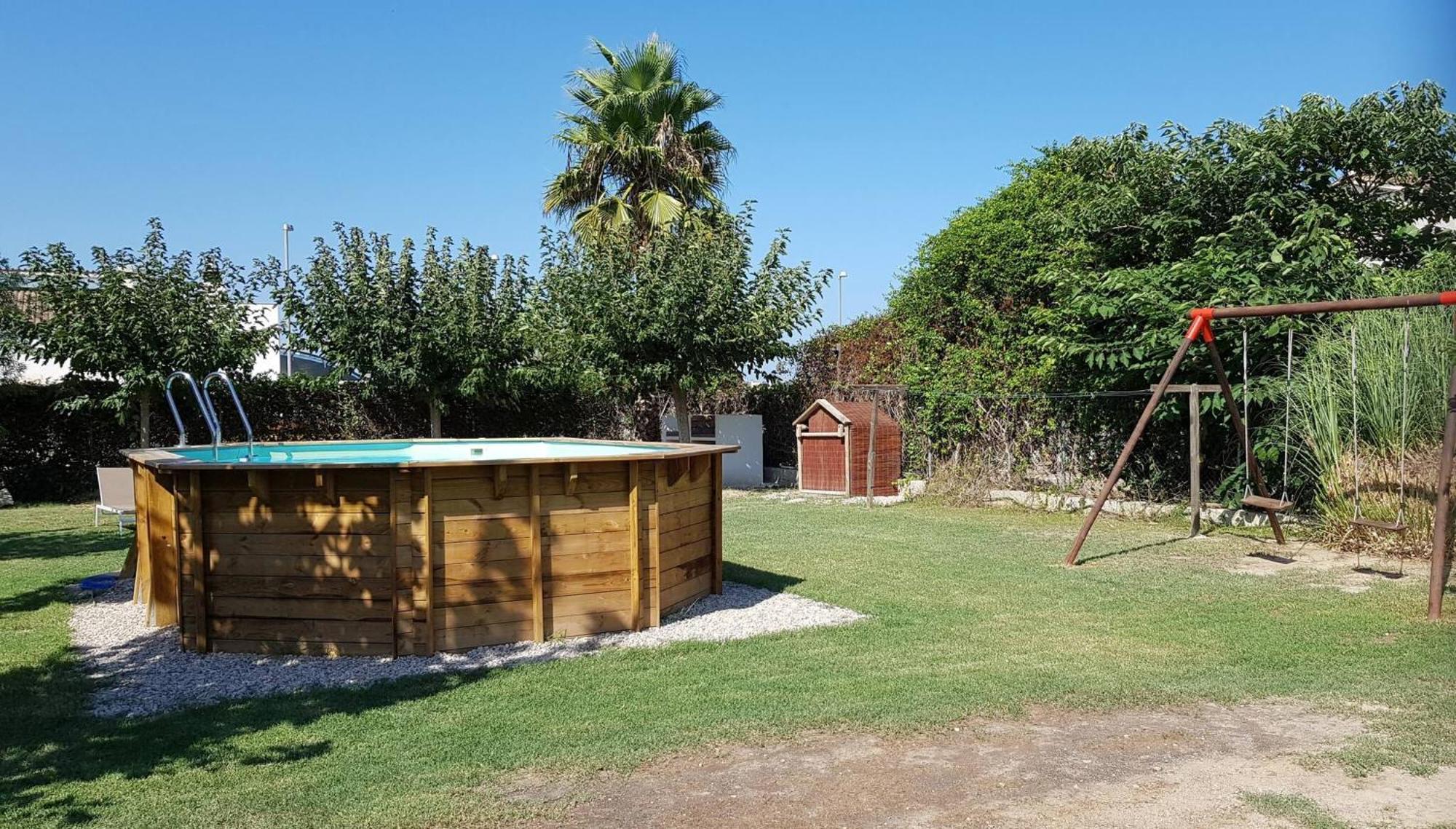 Villa Barraca típica del Delta, con piscina, jardín y barbacoa Sant Jaume d'Enveja Exterior foto